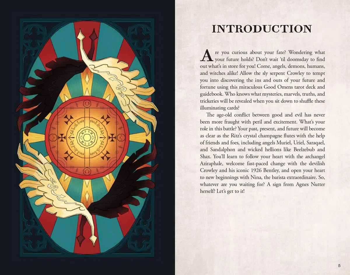 Good Omens Tarot Deck and Guidebook (Tarot/Oracle Decks)