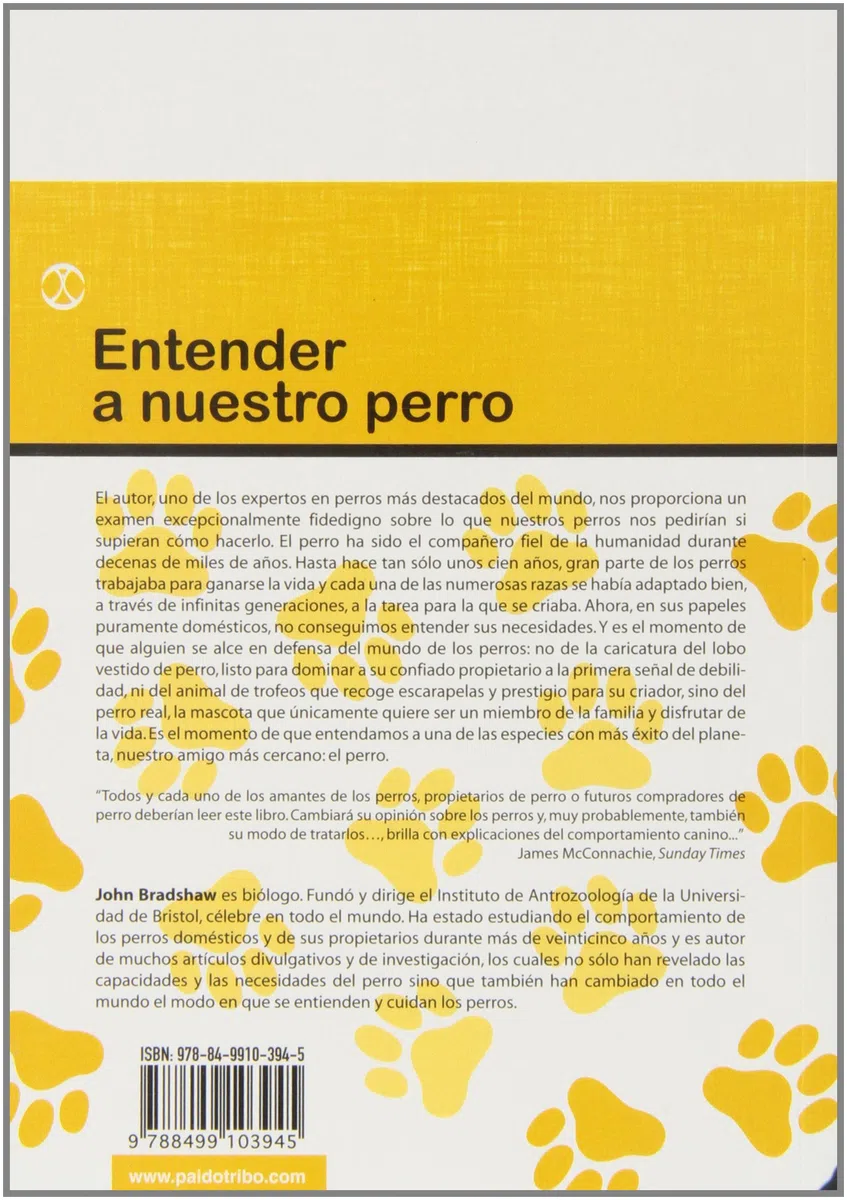 Entender a nuestro perro (Animales de Compañía)