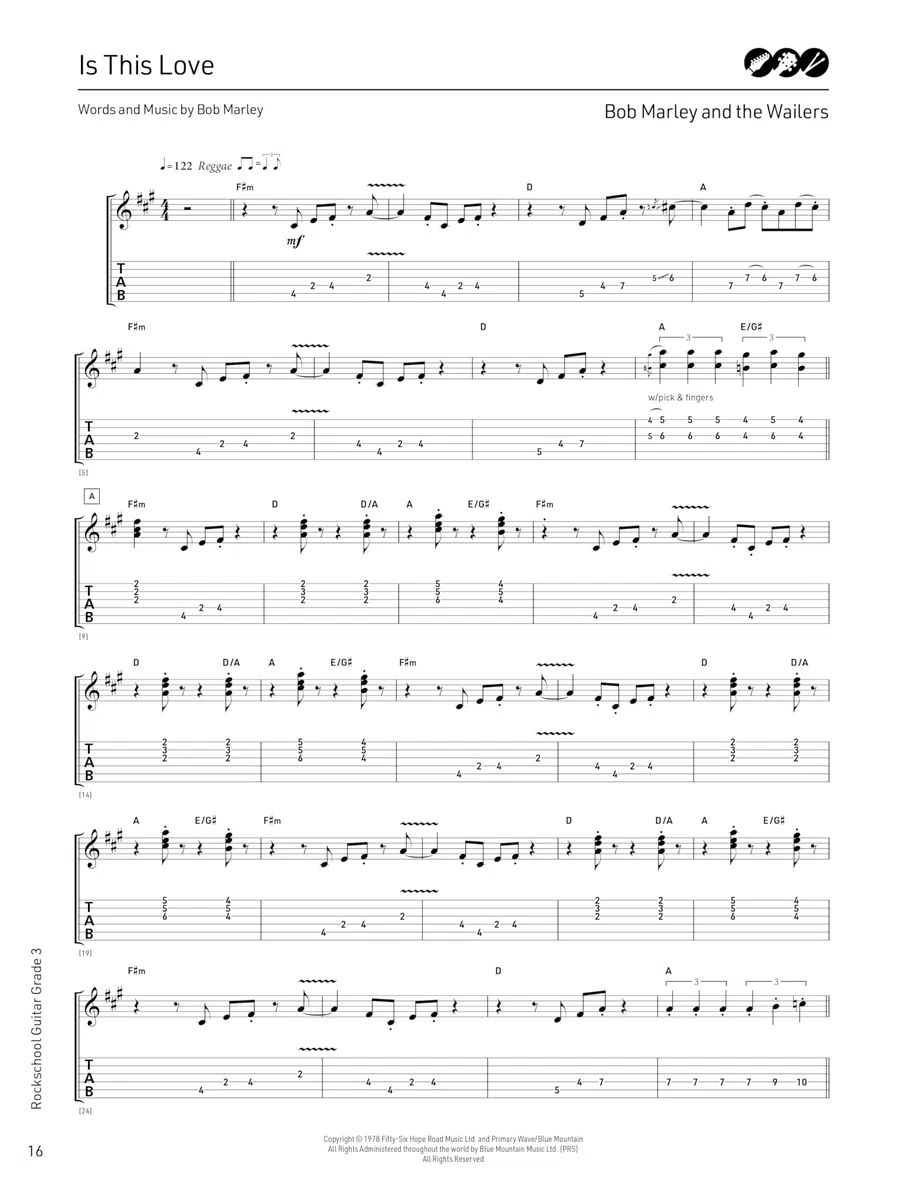 Rockschool Guitar Grade 3 (2024)