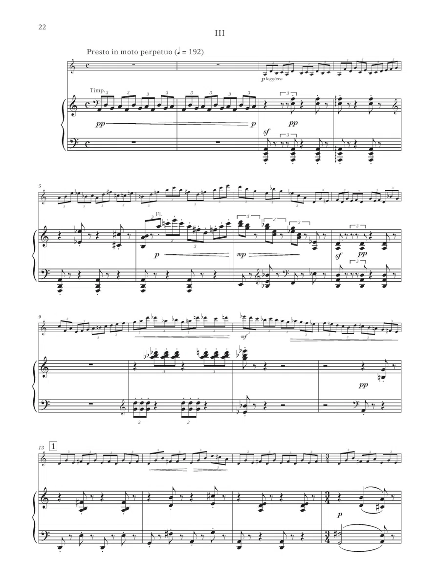 Concerto: Violin and Piano Reduction