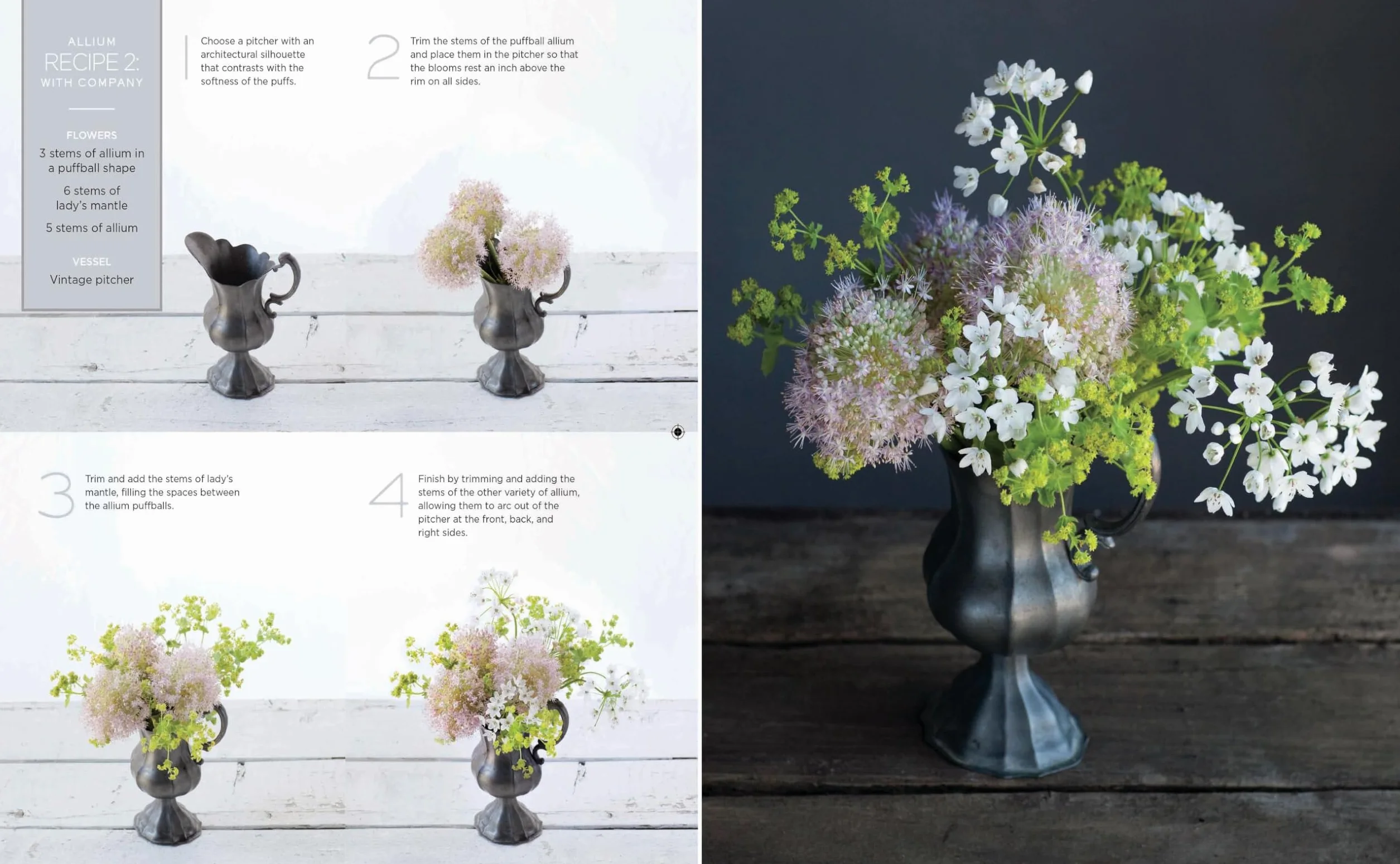 The Flower Recipe Book: 125 Step-by-Step Arrangements for Everyday Occasions
