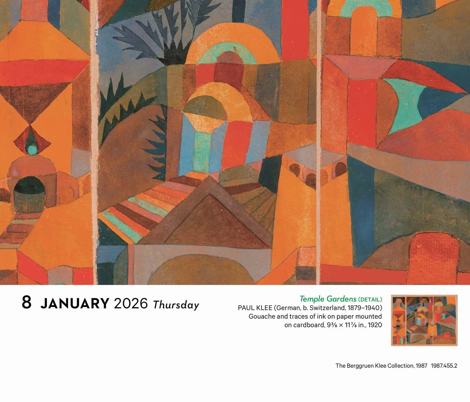 Art: 365 Days of Masterpieces 2026 Day-to-Day Calendar
