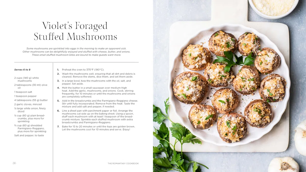 The Enchanted Feast Cookbook: Epic Recipes Inspired by Your Favorite Romantasy Novels