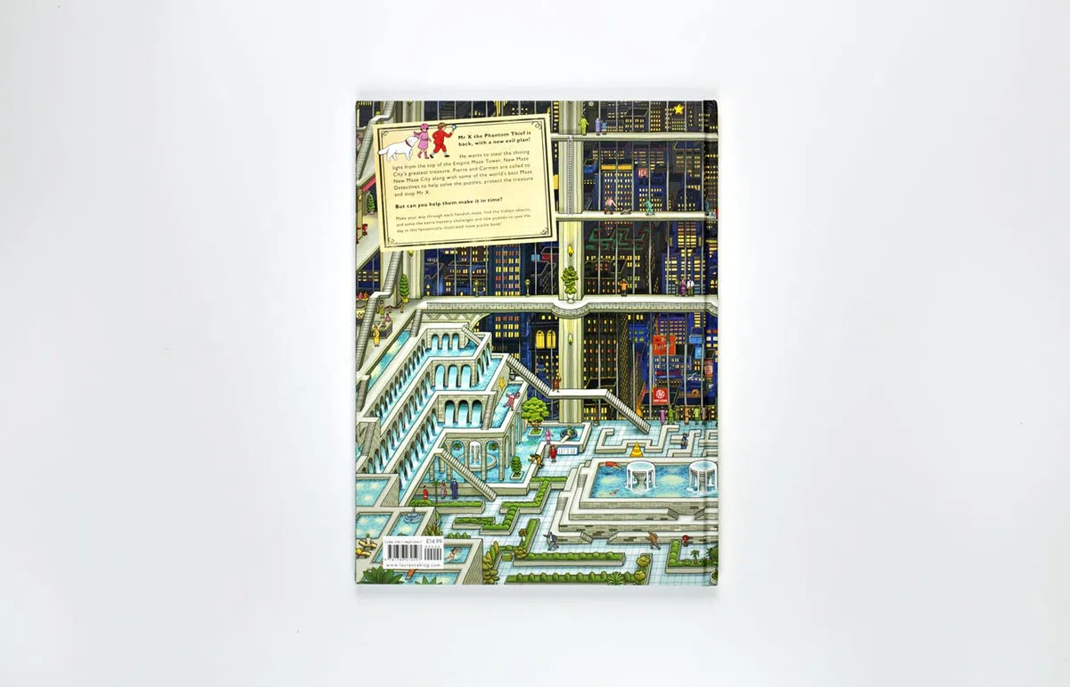 Pierre The Maze Detective: The Mystery of the Empire Maze Tower: (Maze Book for Kids, Adventure Puzzle Book, Seek and Find Book): 1