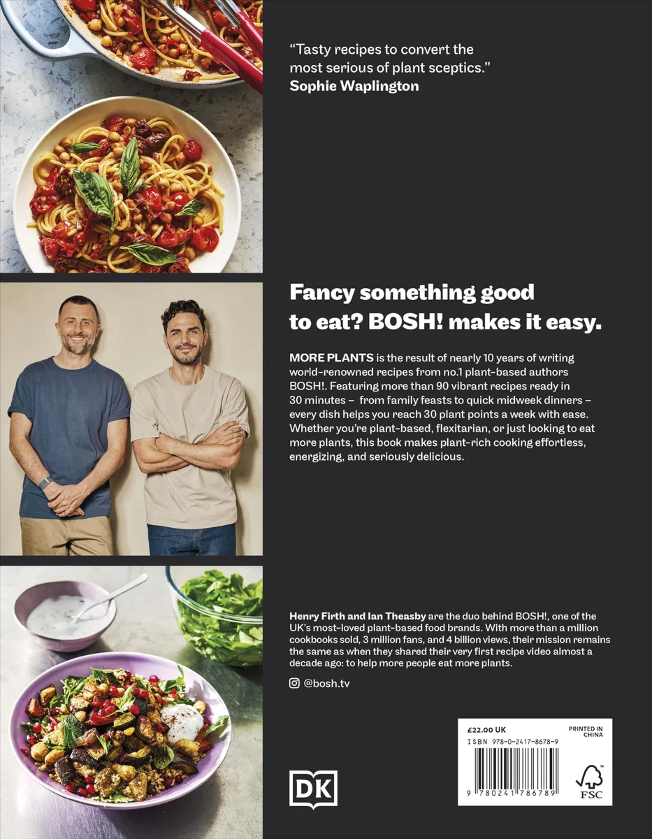 BOSH! More Plants: 30-minute Plant-based Meals