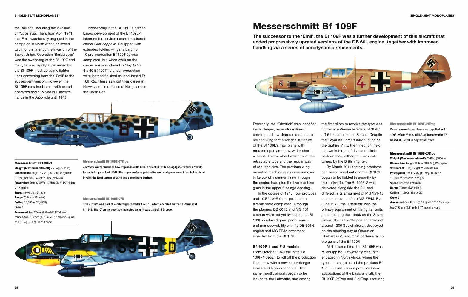 German Fighter Aircraft of World War II: 1939-45 (Technical Guides)