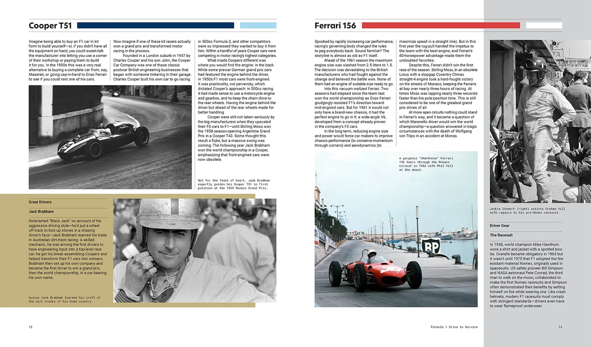 Formula 1 Drive to Survive The Unofficial Companion: The Stars, Strategy, Technology, and History of F1