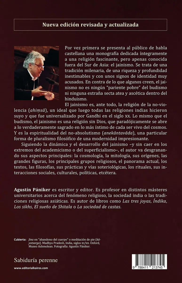 El Jainismo (nueva edición revisada y actualizada): Historia, sociedad, filosofía y práctica (Sabiduría Perenne)
