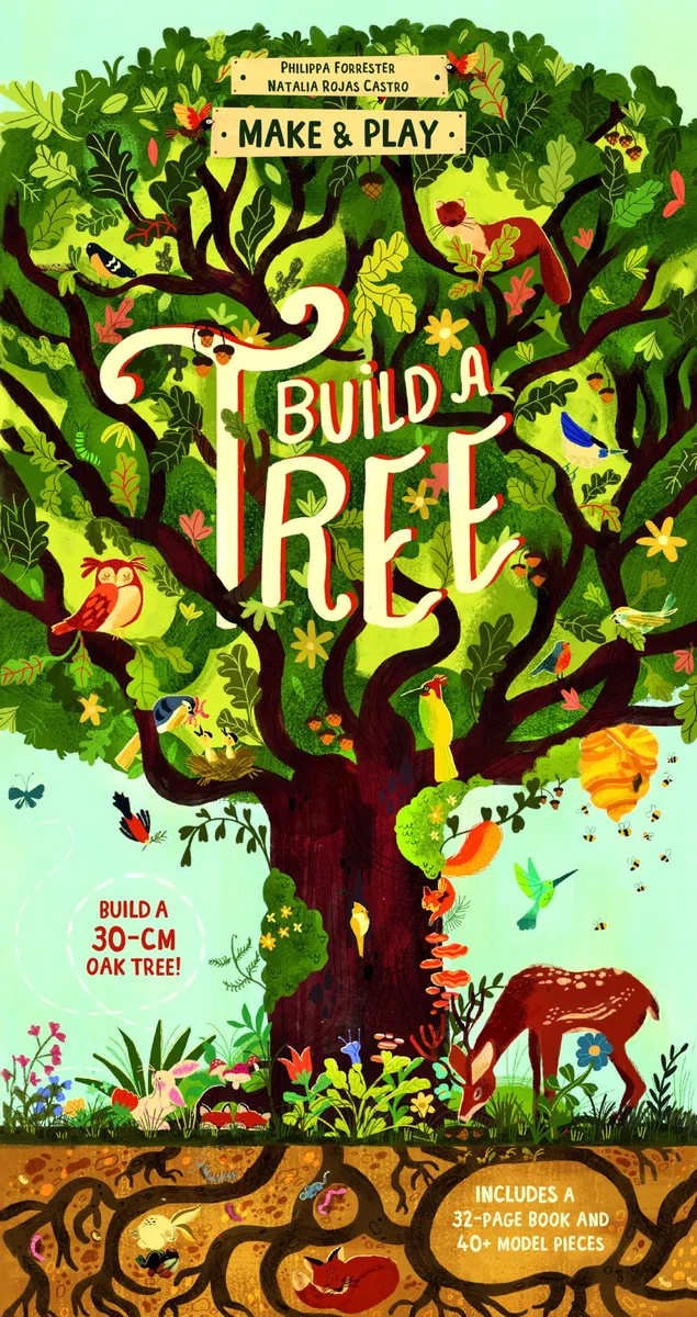 Make and Play: Build A Tree: Build a 30cm Oak Tree! Includes a 32-page Book and 40+ Model Pieces