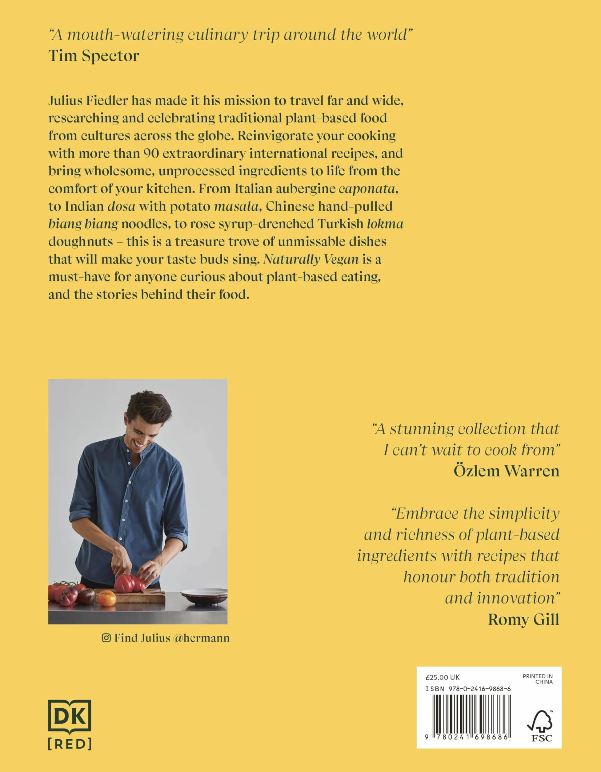 Naturally Vegan: Delicious Recipes from Around the World That Just Happen to Be Plant-based (DK RED)