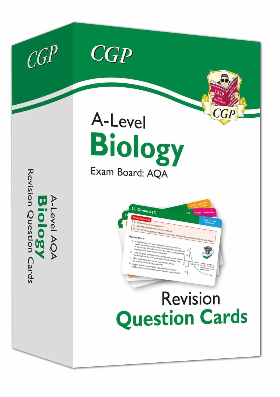 A-Level Biology AQA Revision Question Cards (CGP AQA A-Level Biology)