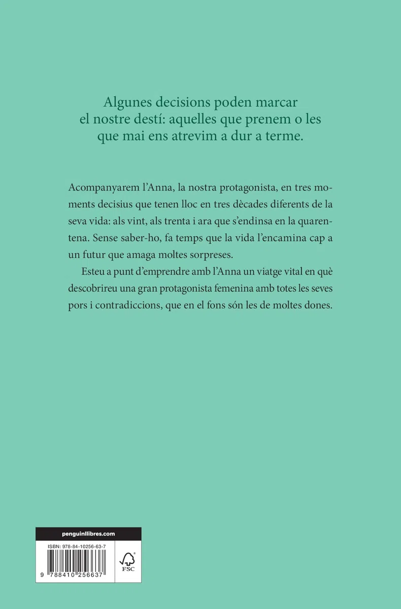 Les decisions de l'Anna (Narrativa catalana)