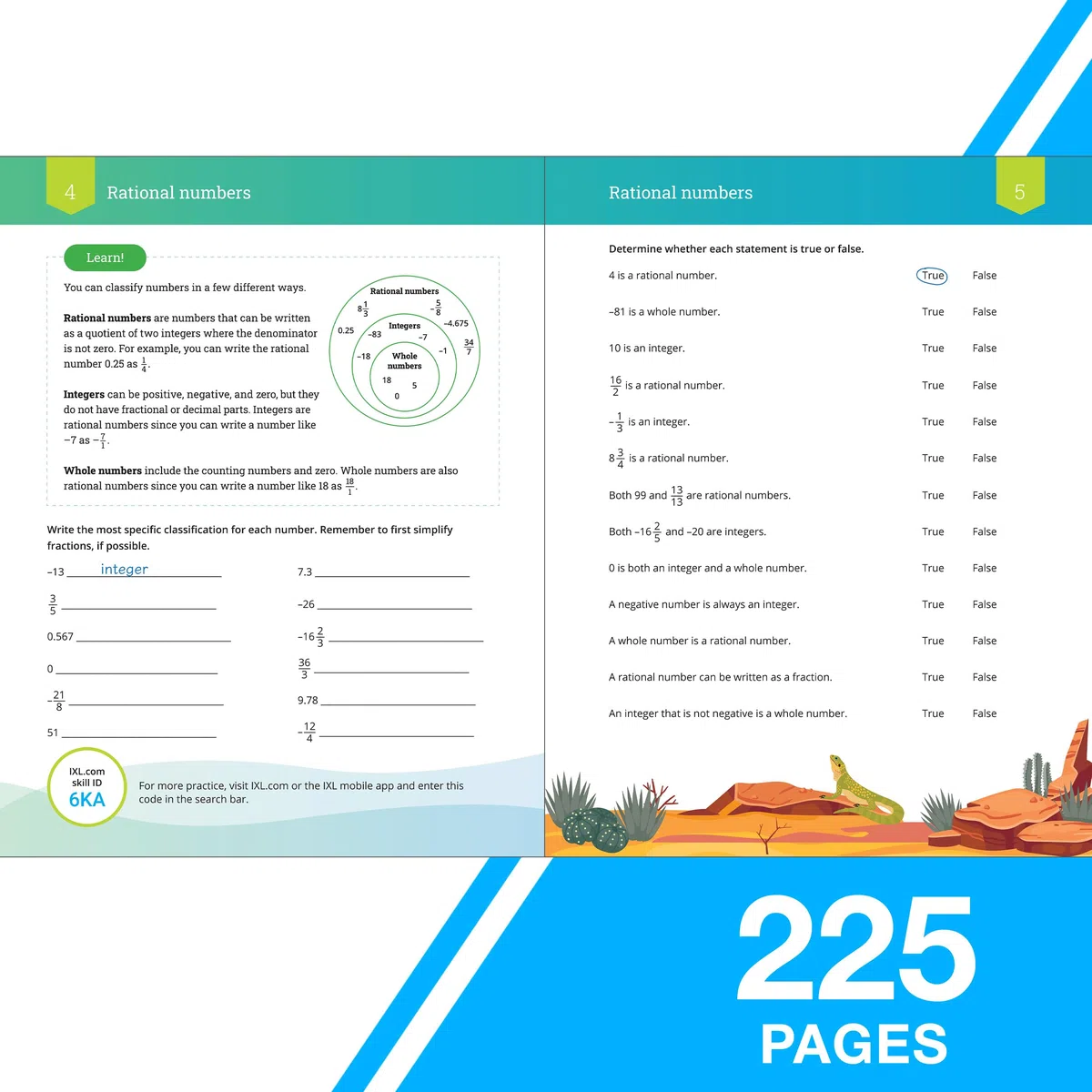 The Ultimate Seventh Grade Math Workbook: Algebra Prep, Geometry, Integers, Proportional Relationships, Equations, Inequalities, and Probability for ... or Homeschool Curriculum (IXL Math Workbooks)