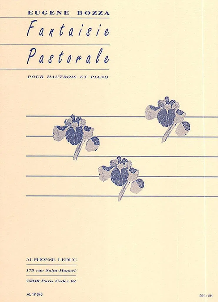 Eugene bozza - fantaisie pastorale pour hautbois et piano