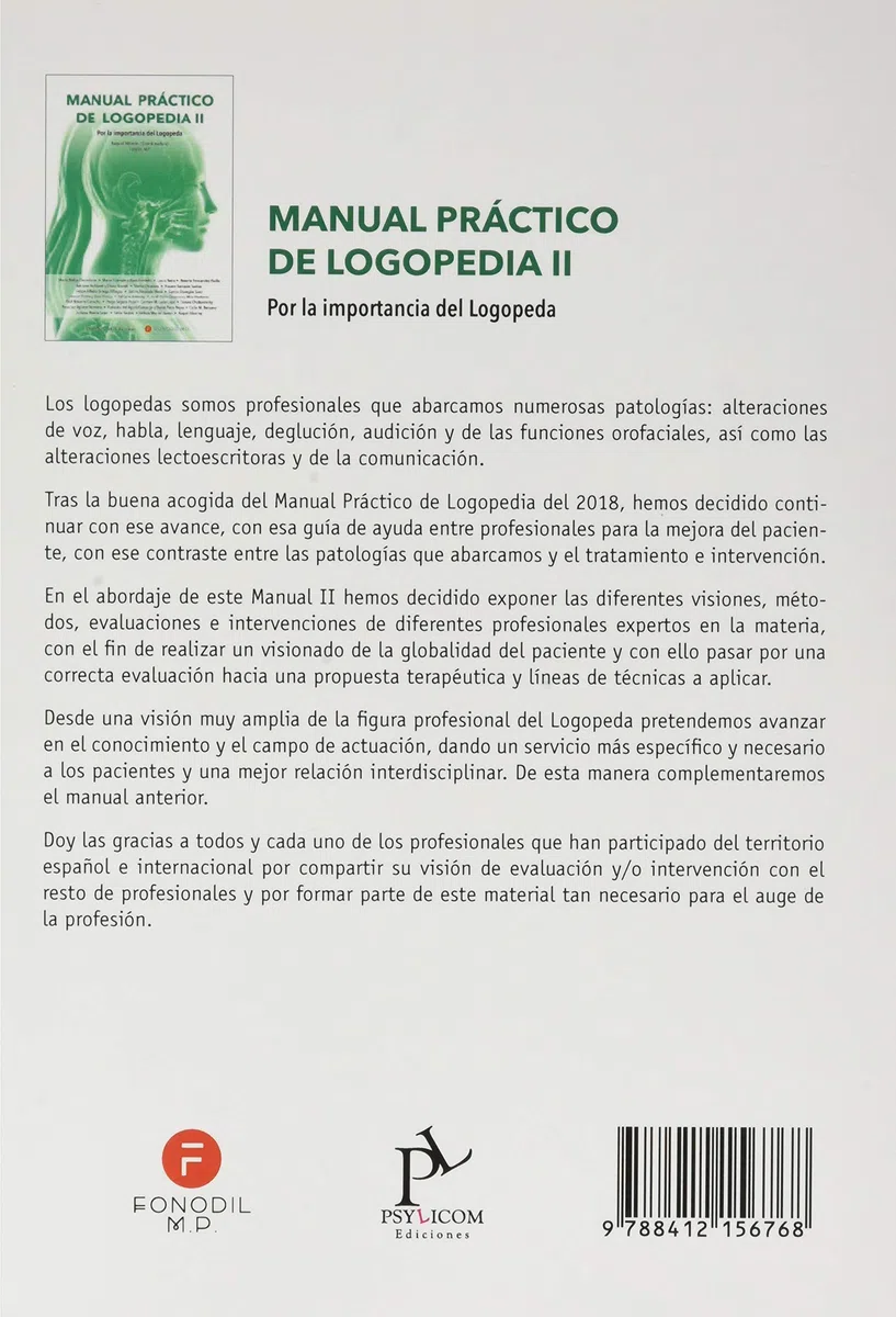 Manual práctico de logopedia ii