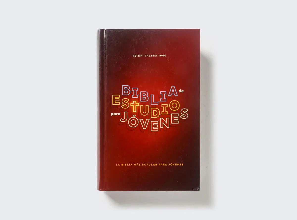 RVR60, Biblia de Estudio para Jóvenes Adolescentes, Tapa dura, Palabras de Jesús en Rojo, Comfort Print: Reina-Valera 1960, Estudio para jóvenes, roja, Comfort Print