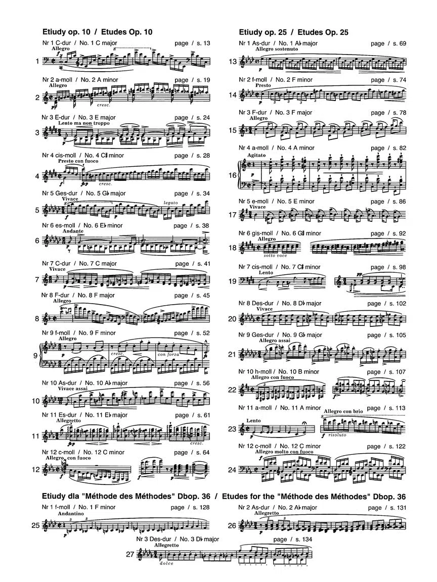 Etudes / Etiudy: Opp. 10, 25 Three Etudes Methode Des Methodes / Op. 10, 25 Trzy Etiudy Methode Des Methodes: Chopin National Edition 2a, Vol. II (Works Published During Chopin's Lifetime)