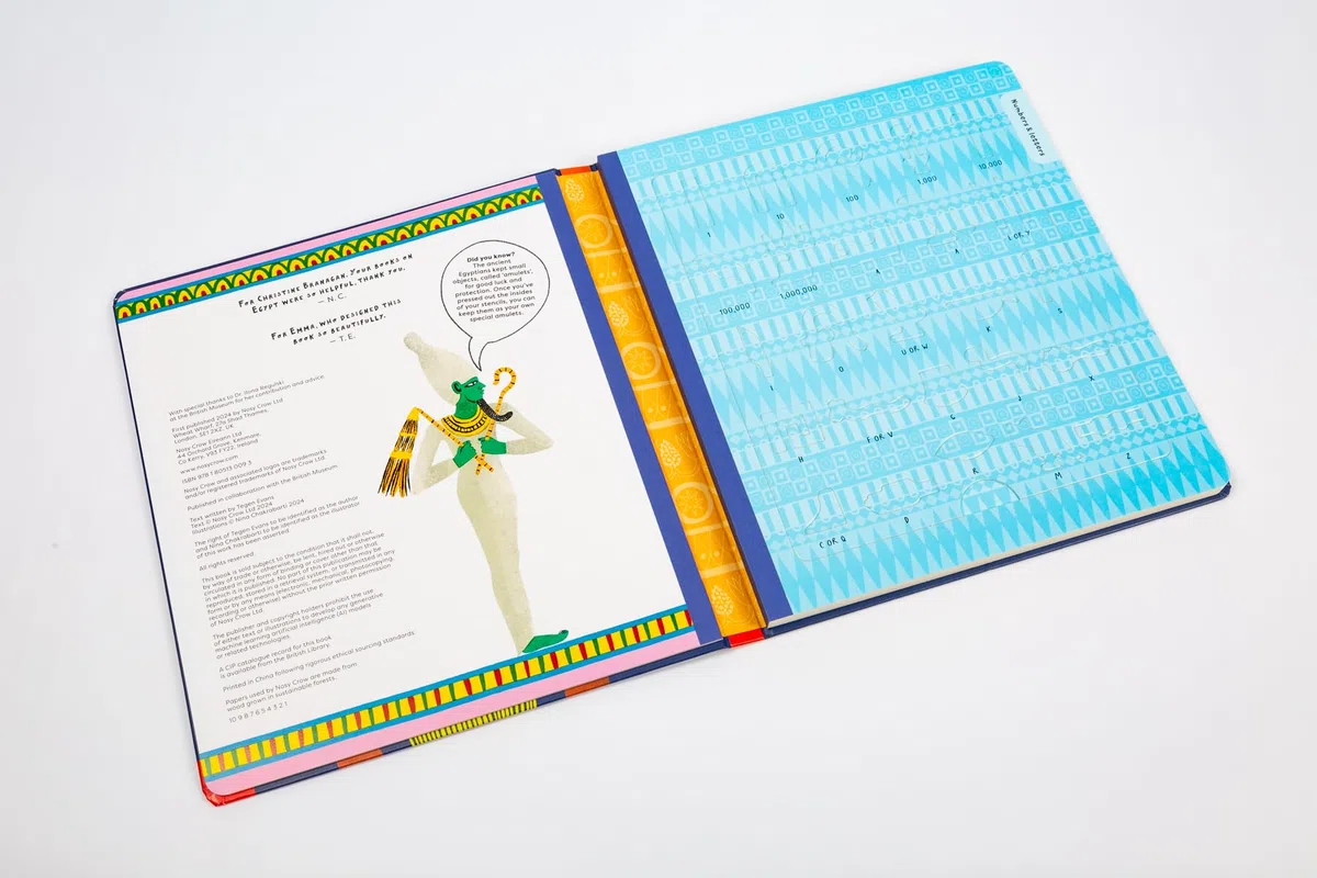 British Museum: Talk Like an Egyptian (British Museum Stencil Books)
