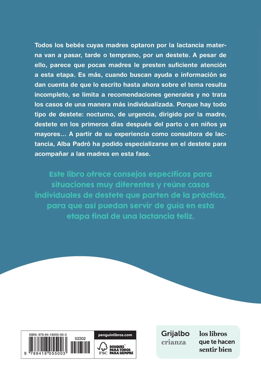 Destete. Final de una etapa (Embarazo, bebé y crianza)