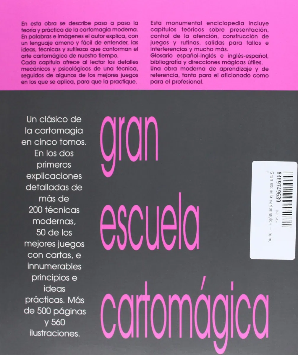 Gran escuela cartomágica I