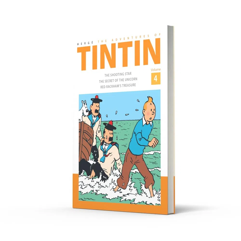 The Adventures of Tintin Volume 4: The Official Classic Children’s Illustrated Mystery Adventure Series (The Adventures of Tintin Omnibus, 4)