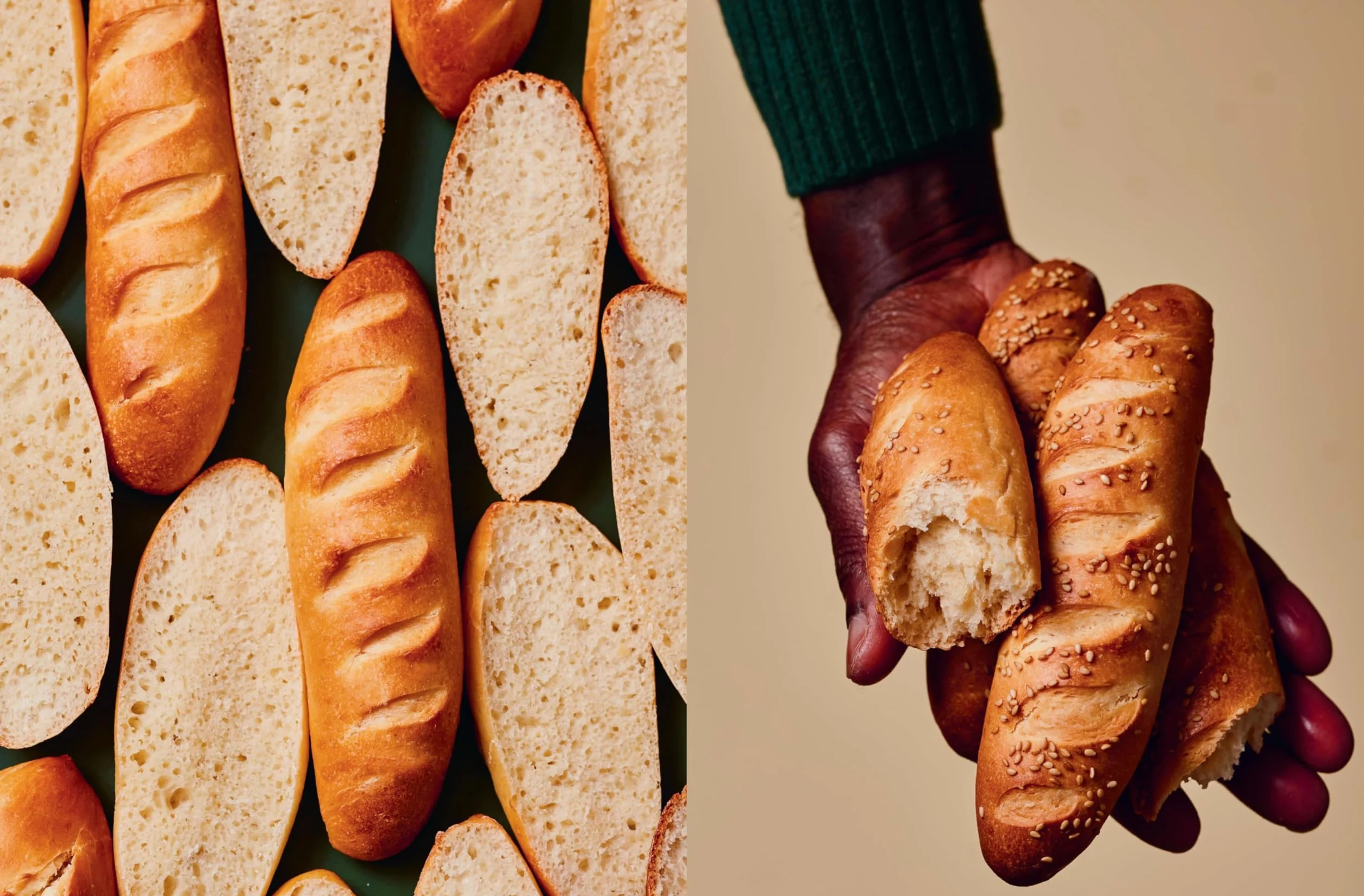 Bonnes pâtes: Pains, baguettes, pizzas, brioches, croissants, pâtisseries...