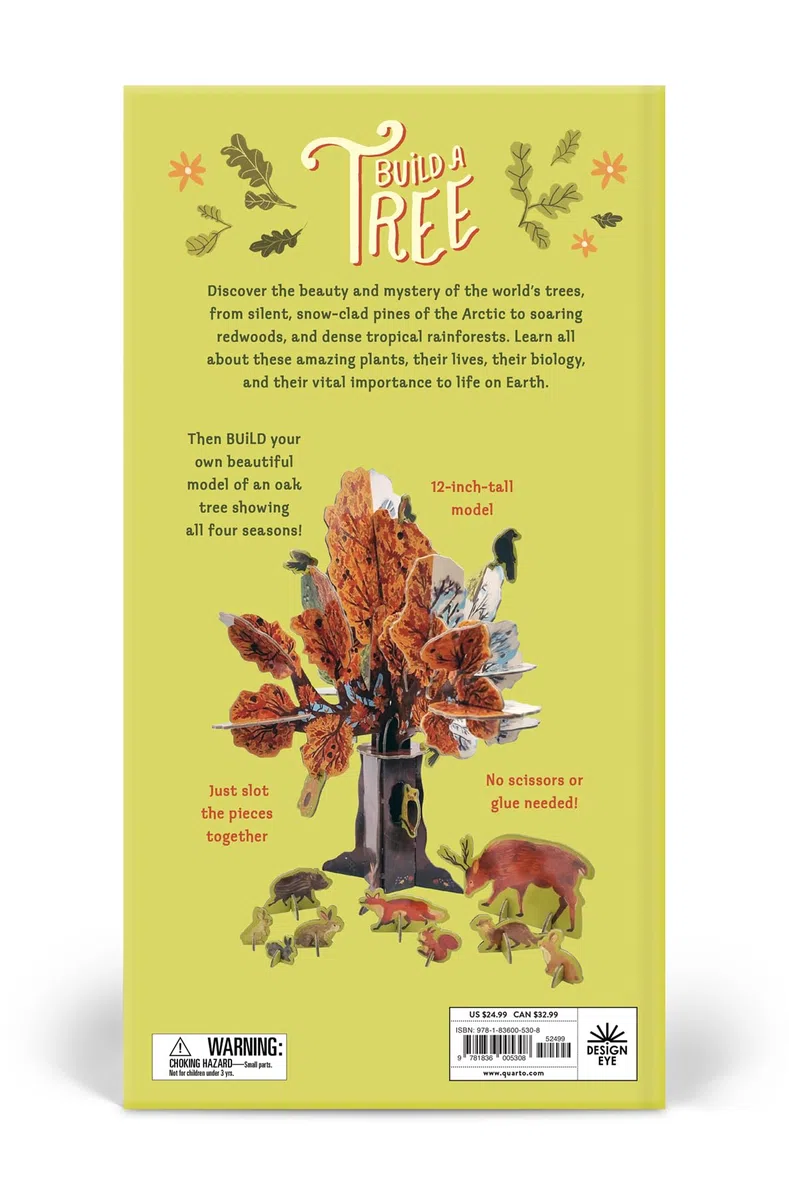 Make and Play: Build A Tree: Build a 30cm Oak Tree! Includes a 32-page Book and 40+ Model Pieces