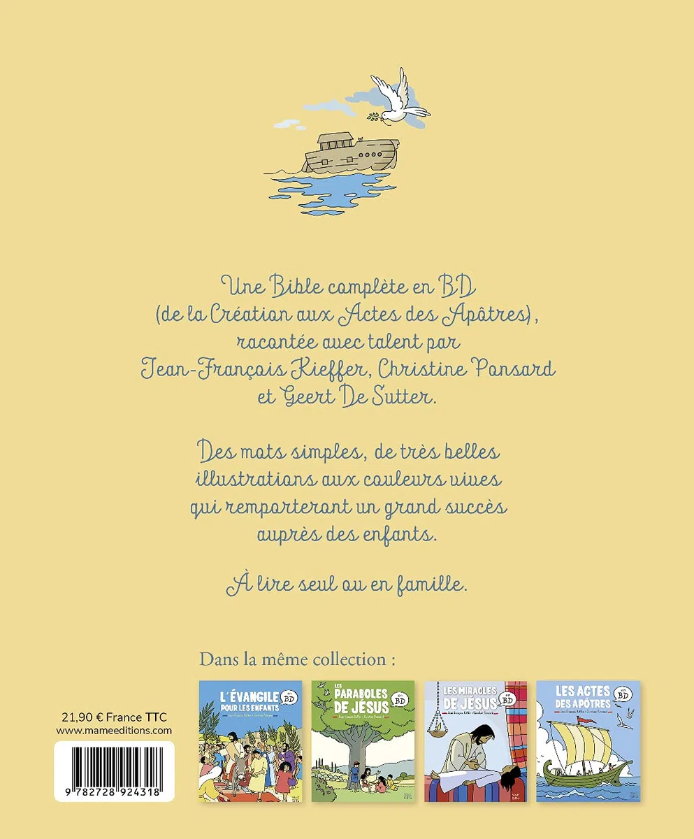 La bible pour les enfants en BD (L'Evangile en BD)