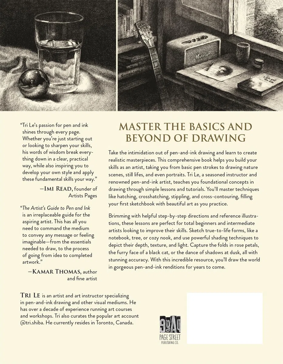The Artist's Guide to Pen and Ink: Take Your Drawings to the Next Level with Gorgeous Shading Techniques
