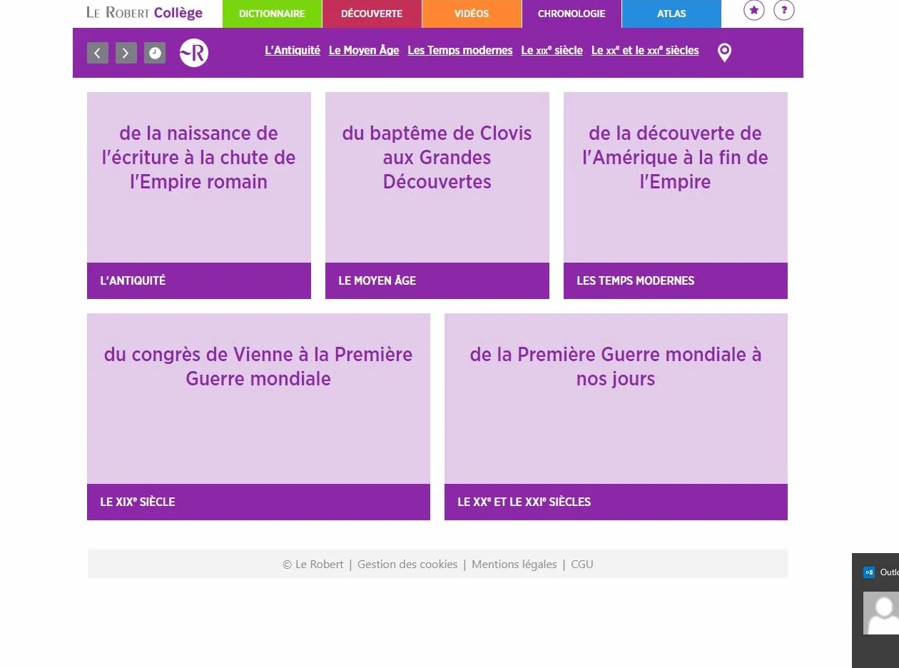 Le Robert collège: Avec 1 carte numérique (Le Robert Scolaire)