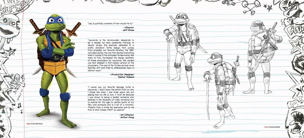 The Art of Teenage Mutant Ninja Turtles: Mutant Mayhem