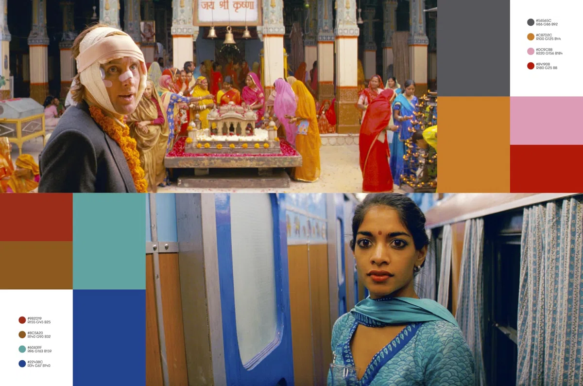Colours of Wes Anderson: The Films in Palettes