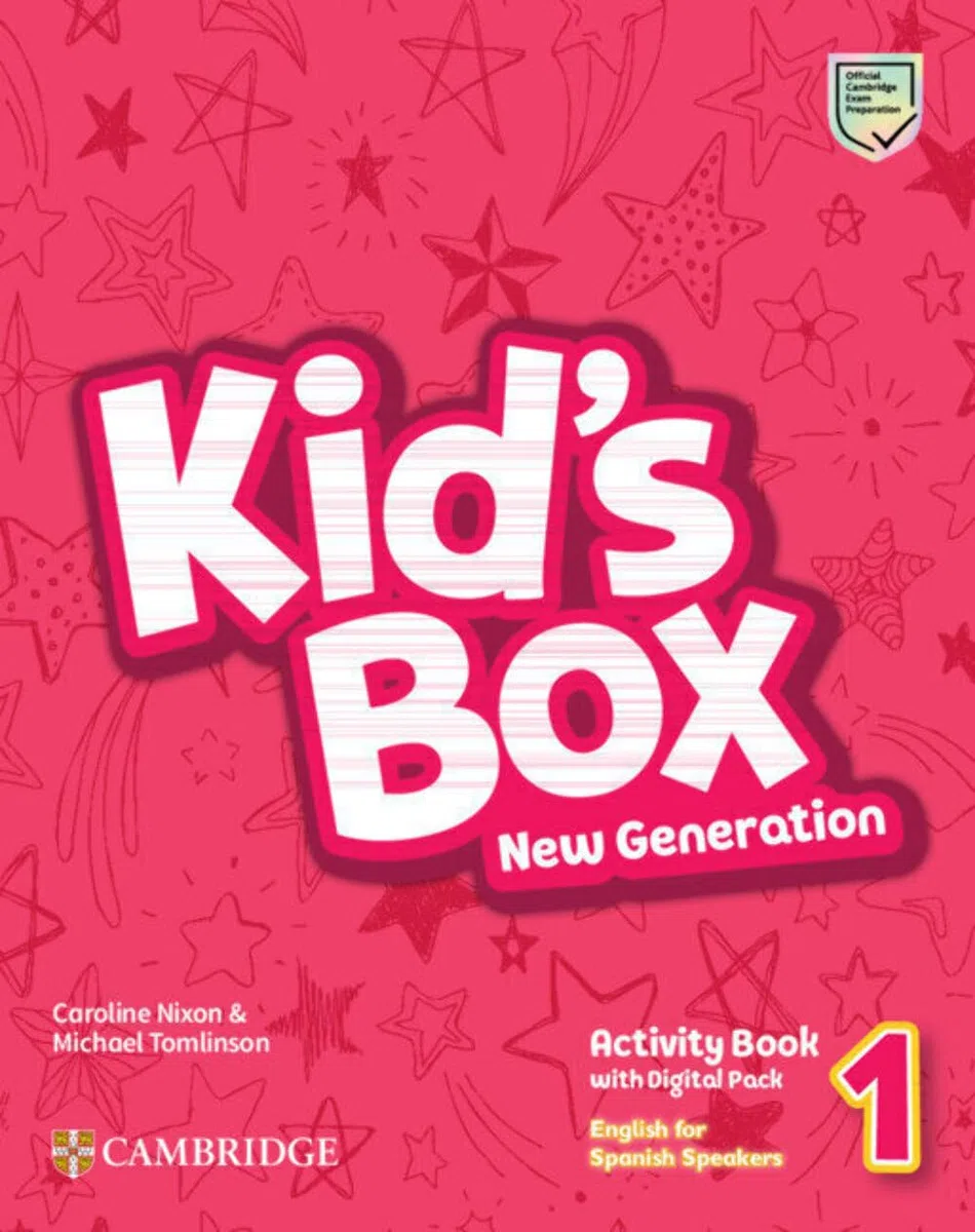 Kid's Box New Generation English for Spanish Speakers Level 1 Activity Book with Home Booklet and Digital Pack (2023)