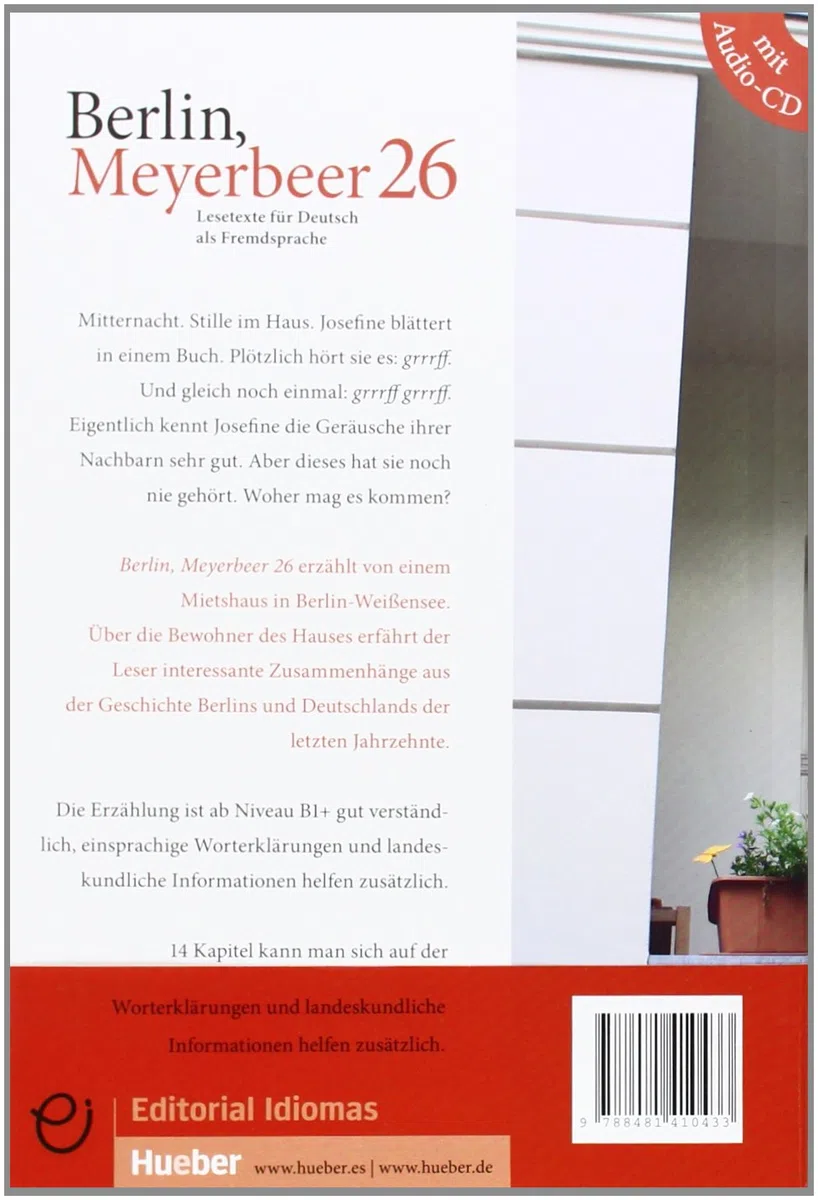 BERLIN, MEYERBEER 26 Libro+CD (Lecturas Aleman)