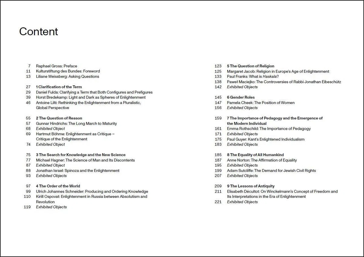What Is Enlightenment?: Questions for the Eighteenth Century