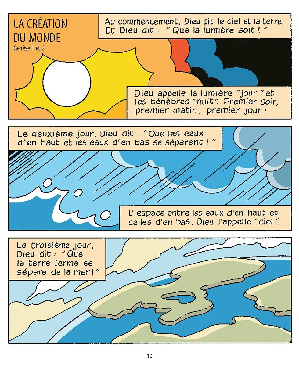 La bible pour les enfants en BD (L'Evangile en BD)