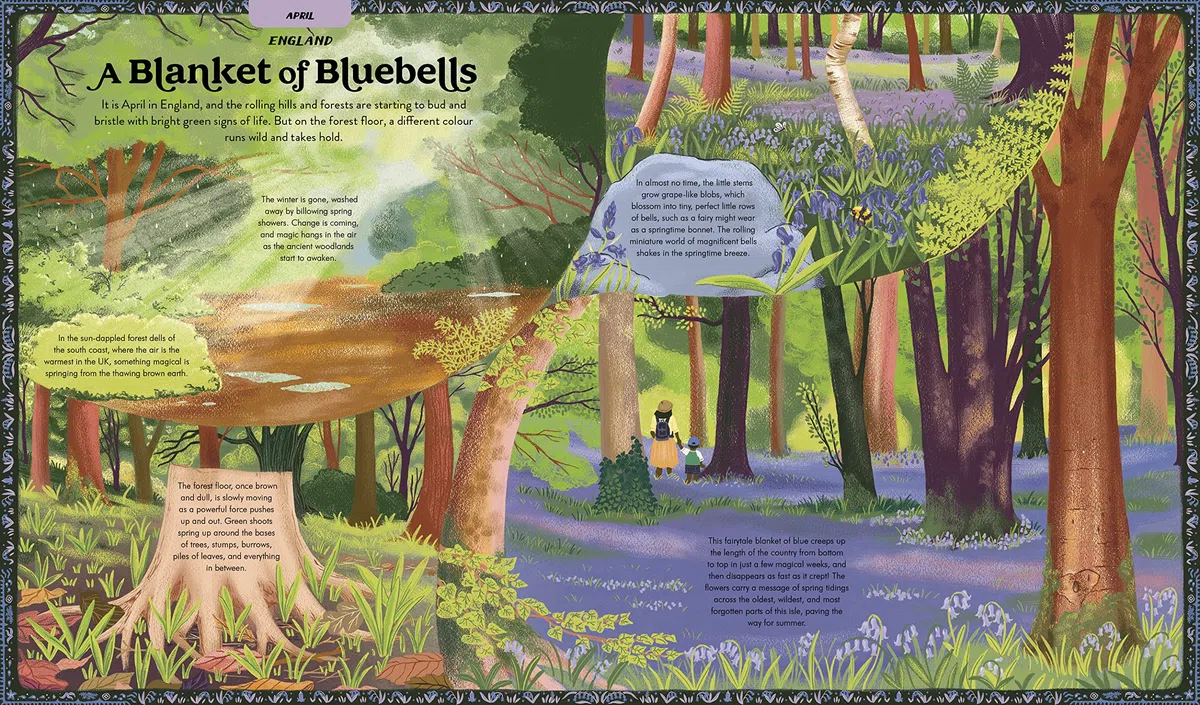 What Are You Doing Today, Mother Nature?: Travel the world with 48 nature stories, for every month of the year (Nature’s Storybook)