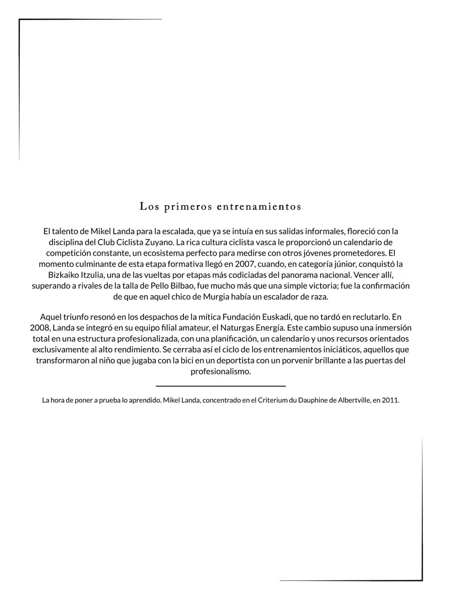 Landismo: Una biografía de Mikel Landa. Edición de tapa dura de alta calidad