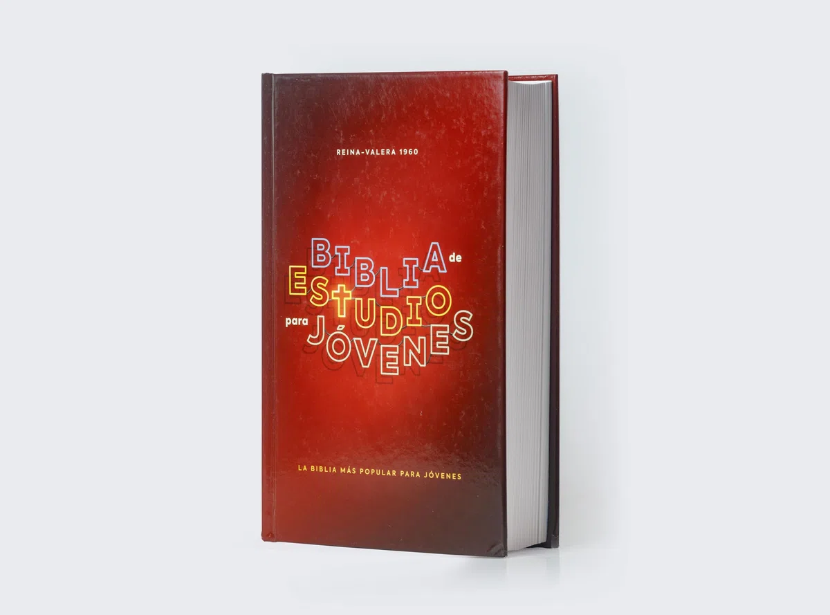 RVR60, Biblia de Estudio para Jóvenes Adolescentes, Tapa dura, Palabras de Jesús en Rojo, Comfort Print: Reina-Valera 1960, Estudio para jóvenes, roja, Comfort Print