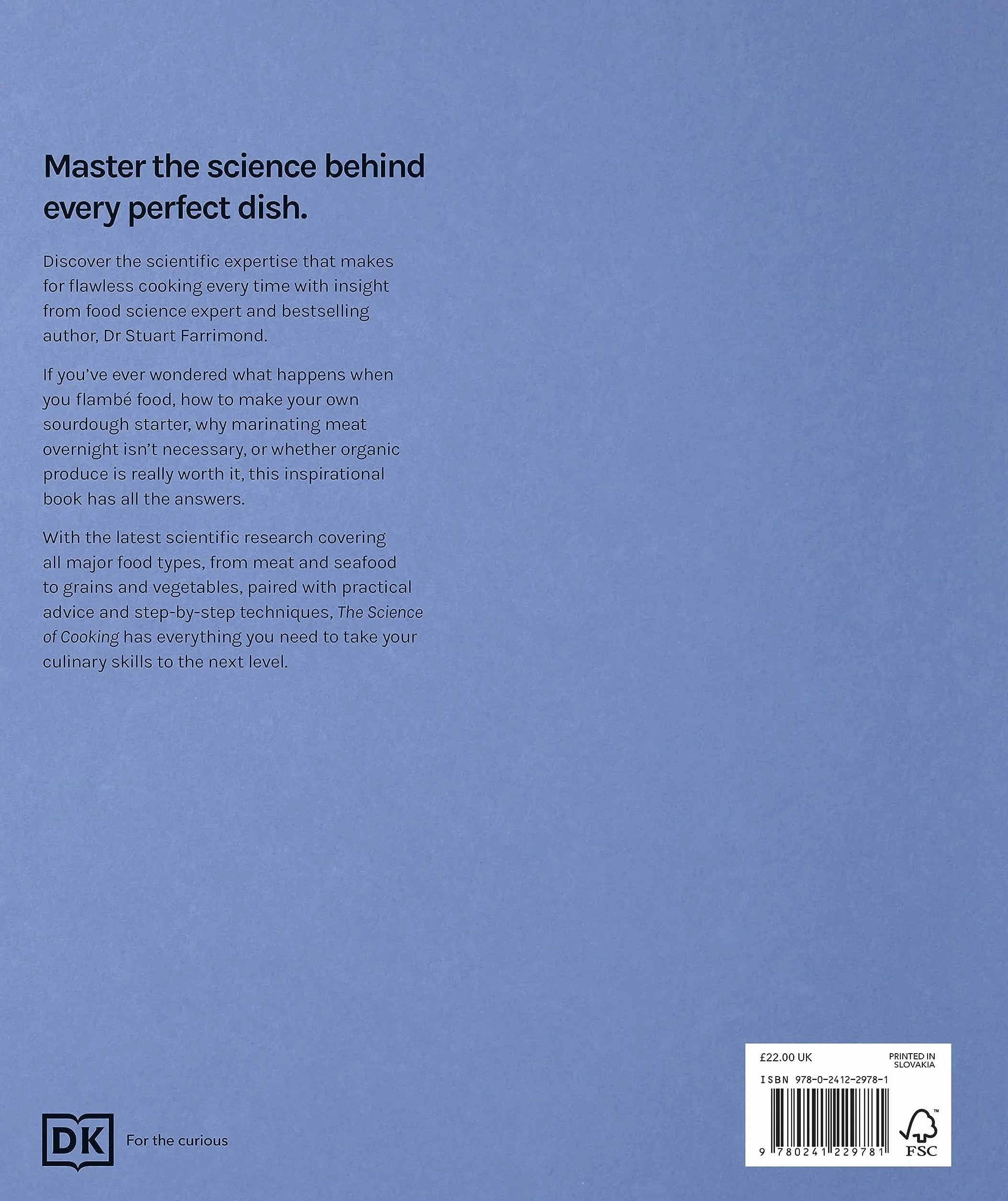 The Science of Cooking: Every Question Answered to Perfect your Cooking (The Science of Food)