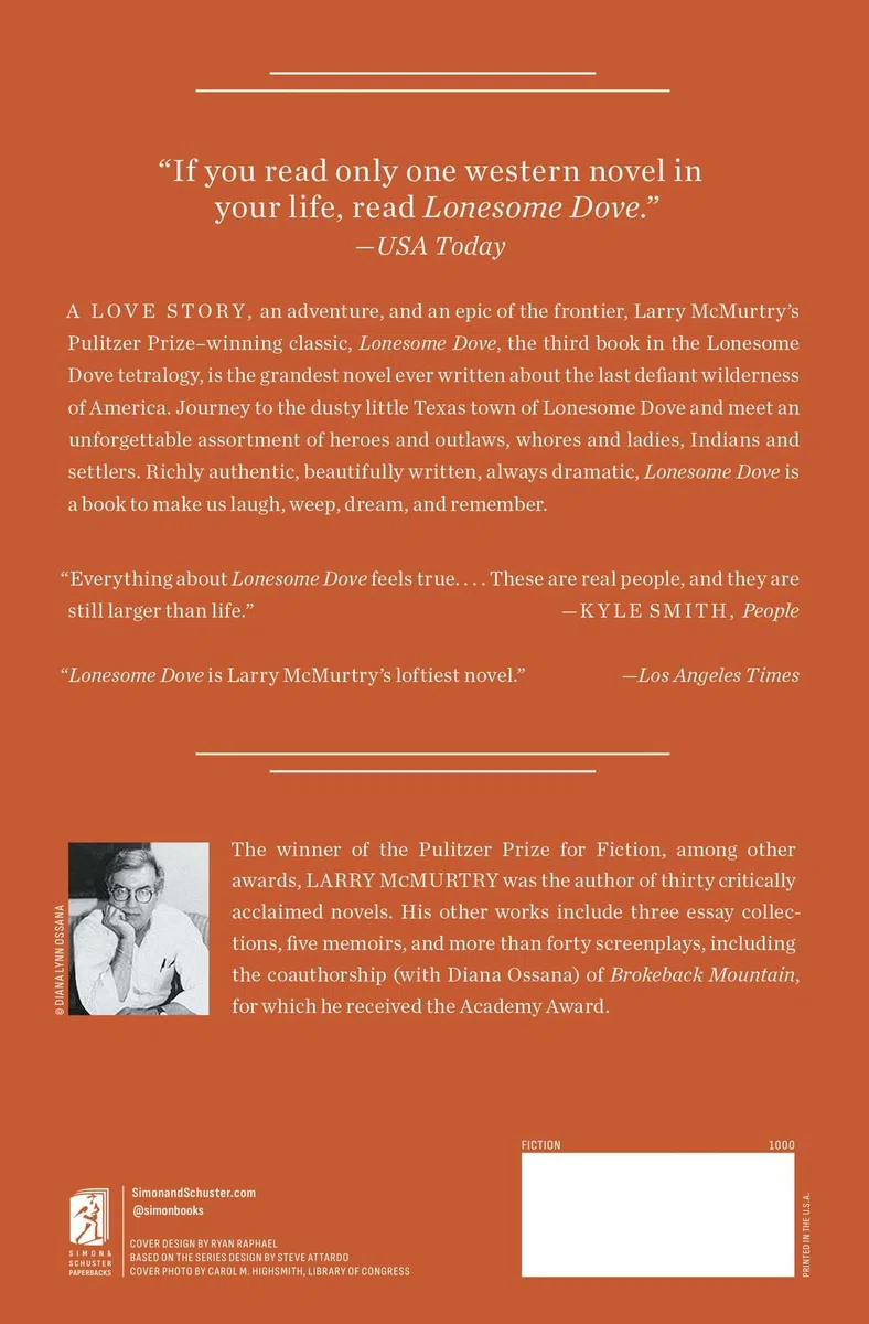 Lonesome Dove: A Novel
