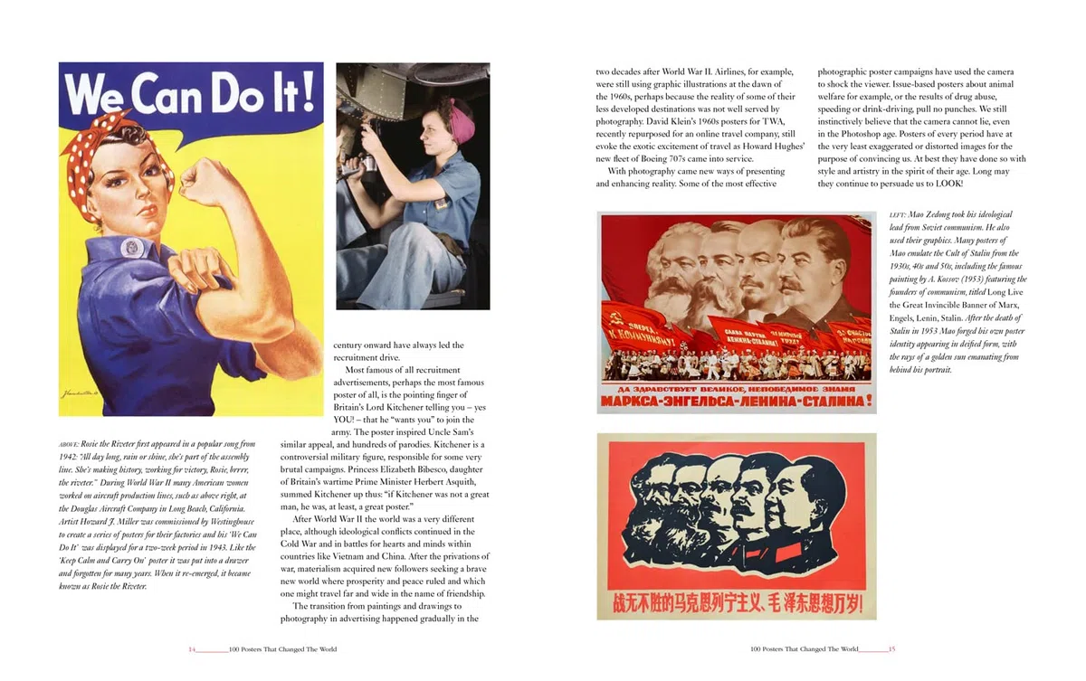 100 Posters That Changed The World: A comprehensive exploration of poster design through the ages