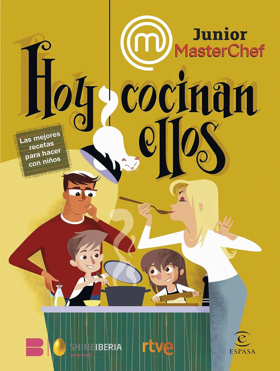 MasterChef Junior. Hoy cocinan ellos: Las mejores recetas para hacer con niños (Espasa Gastronomía)