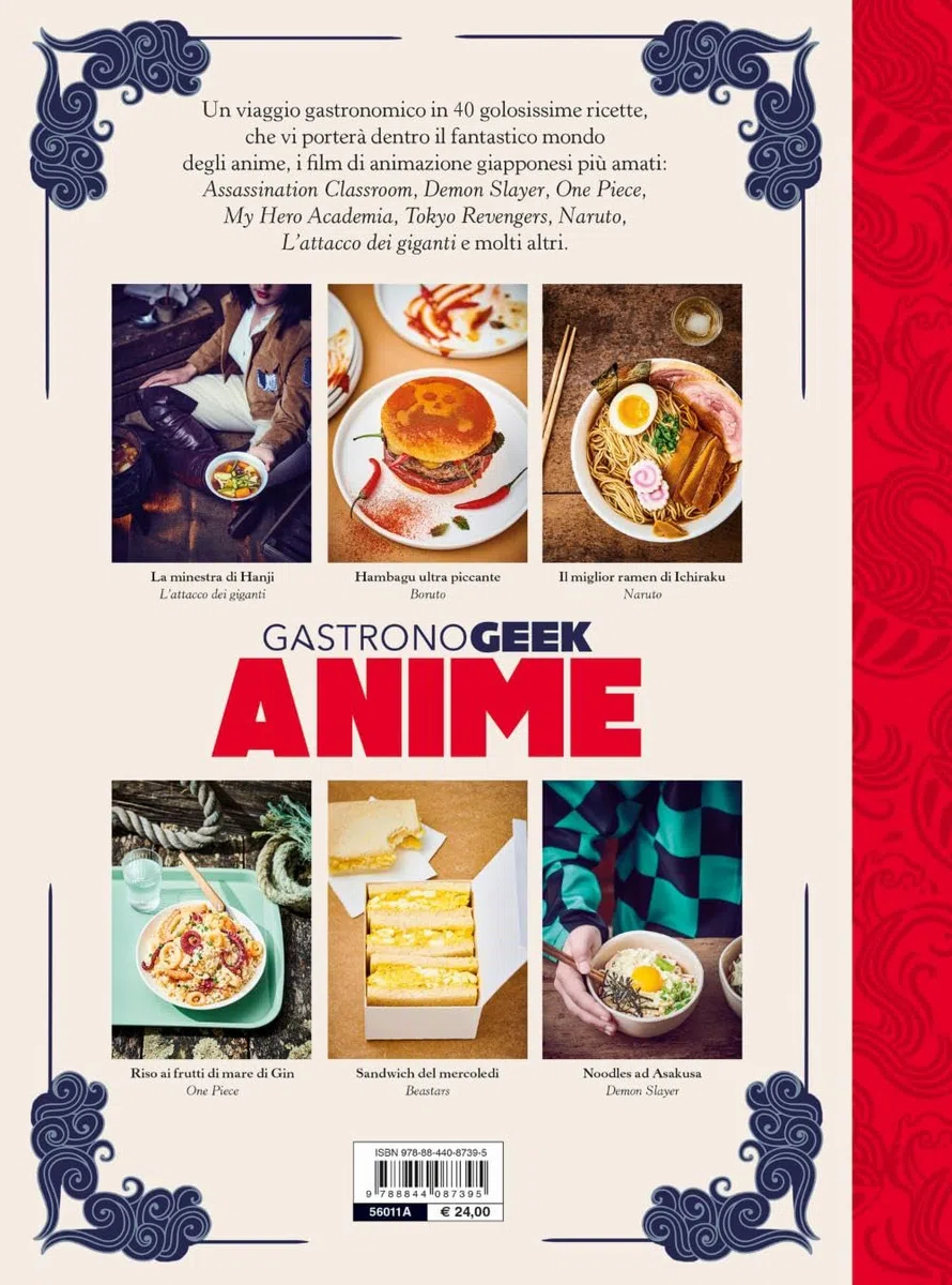 Gastronogeek anime. 40 ricette ispirate ai più grandi anime (Cucina contemporanea e creativa)