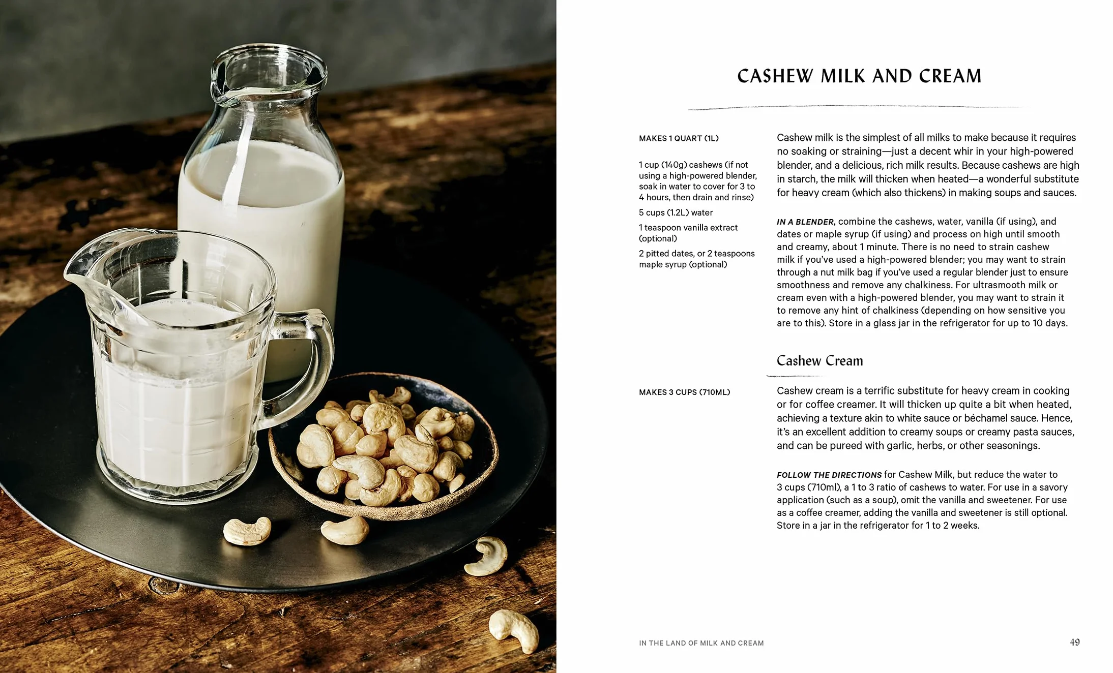 The Vegan Creamery: Plant-Based Cheese, Milk, Ice Cream, and More ((A Cookbook))