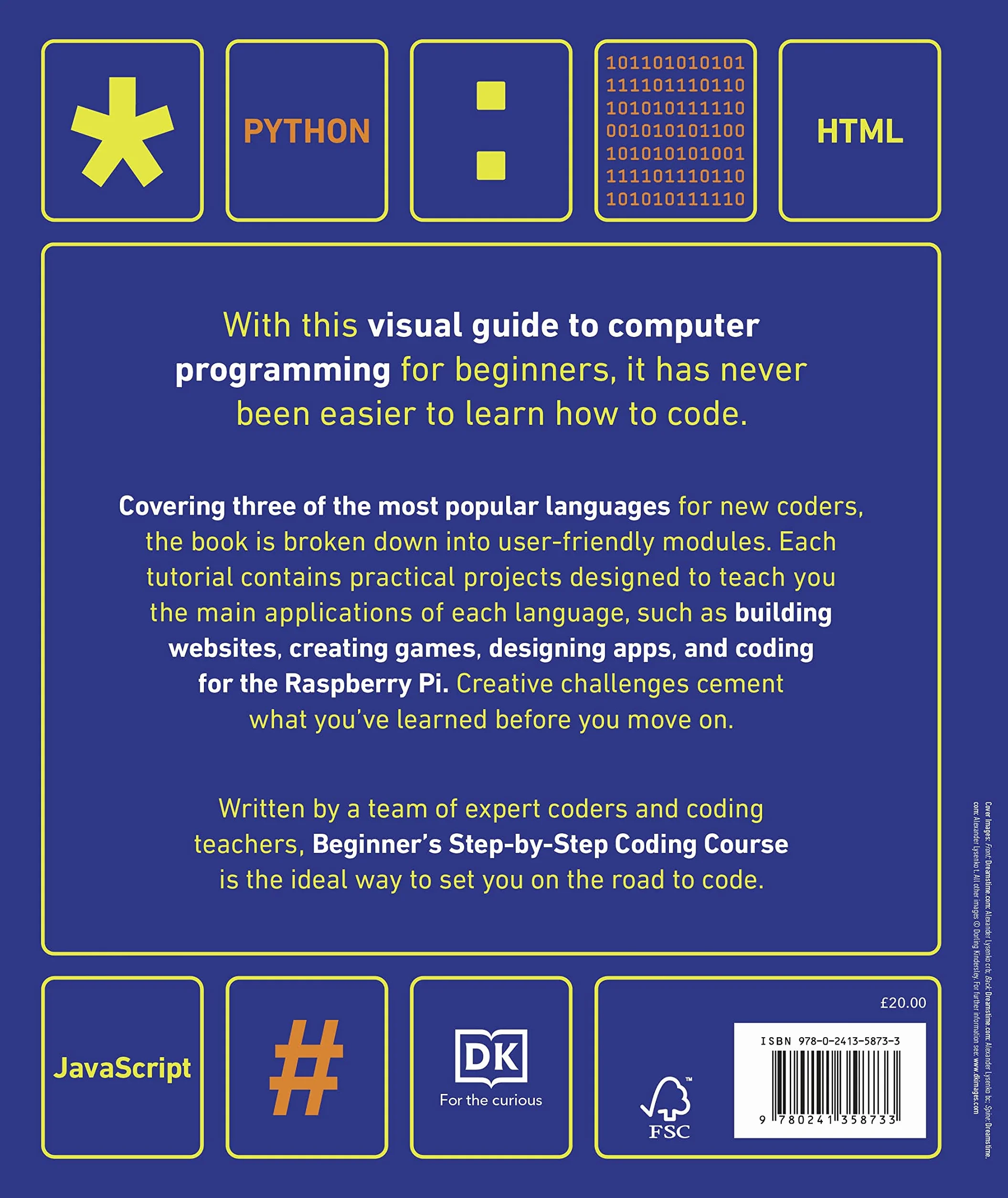 Beginner's Step-by-Step Coding Course: Learn Computer Programming the Easy Way (DK Complete Courses)