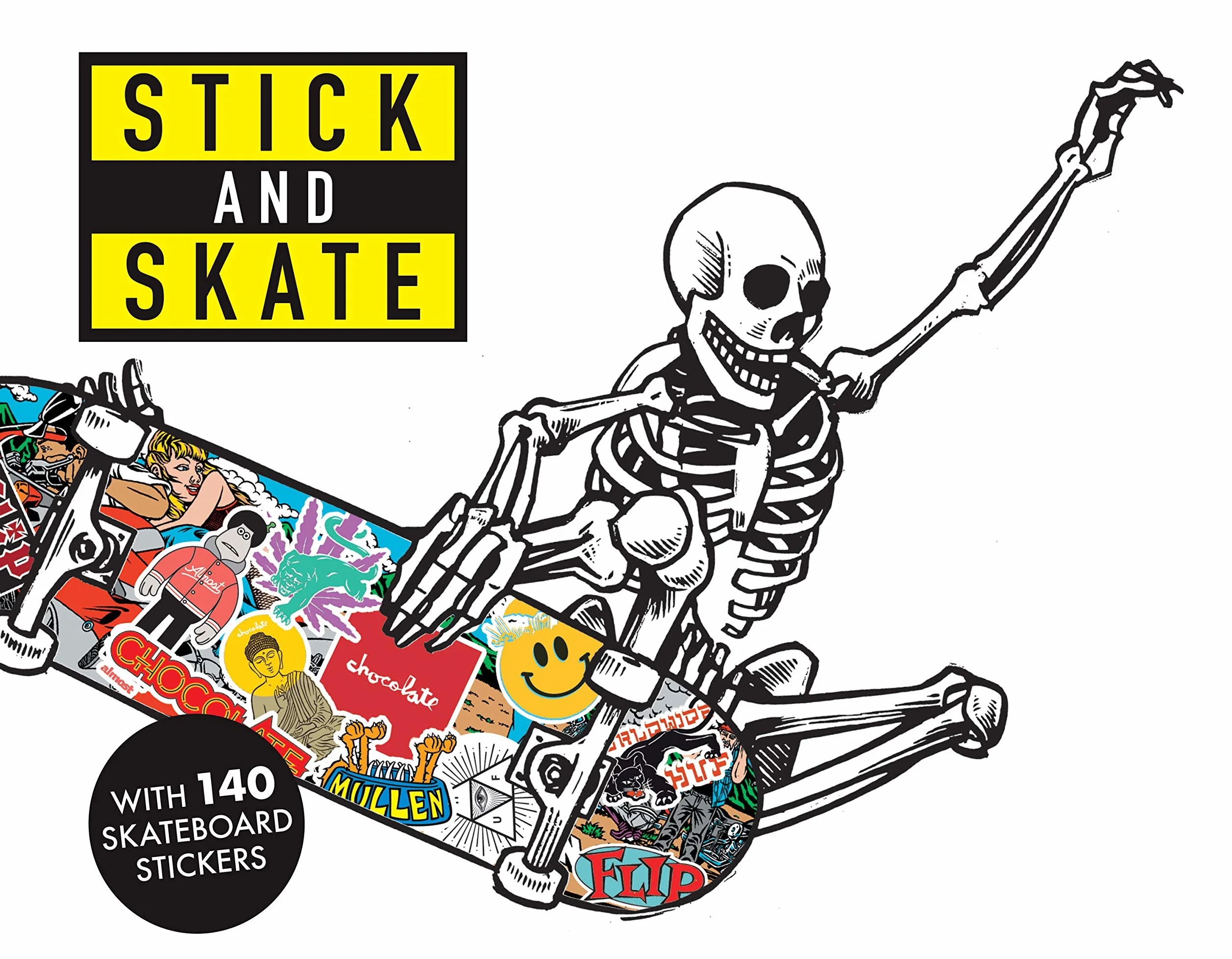 Stick and Skate: skateboard Stickers