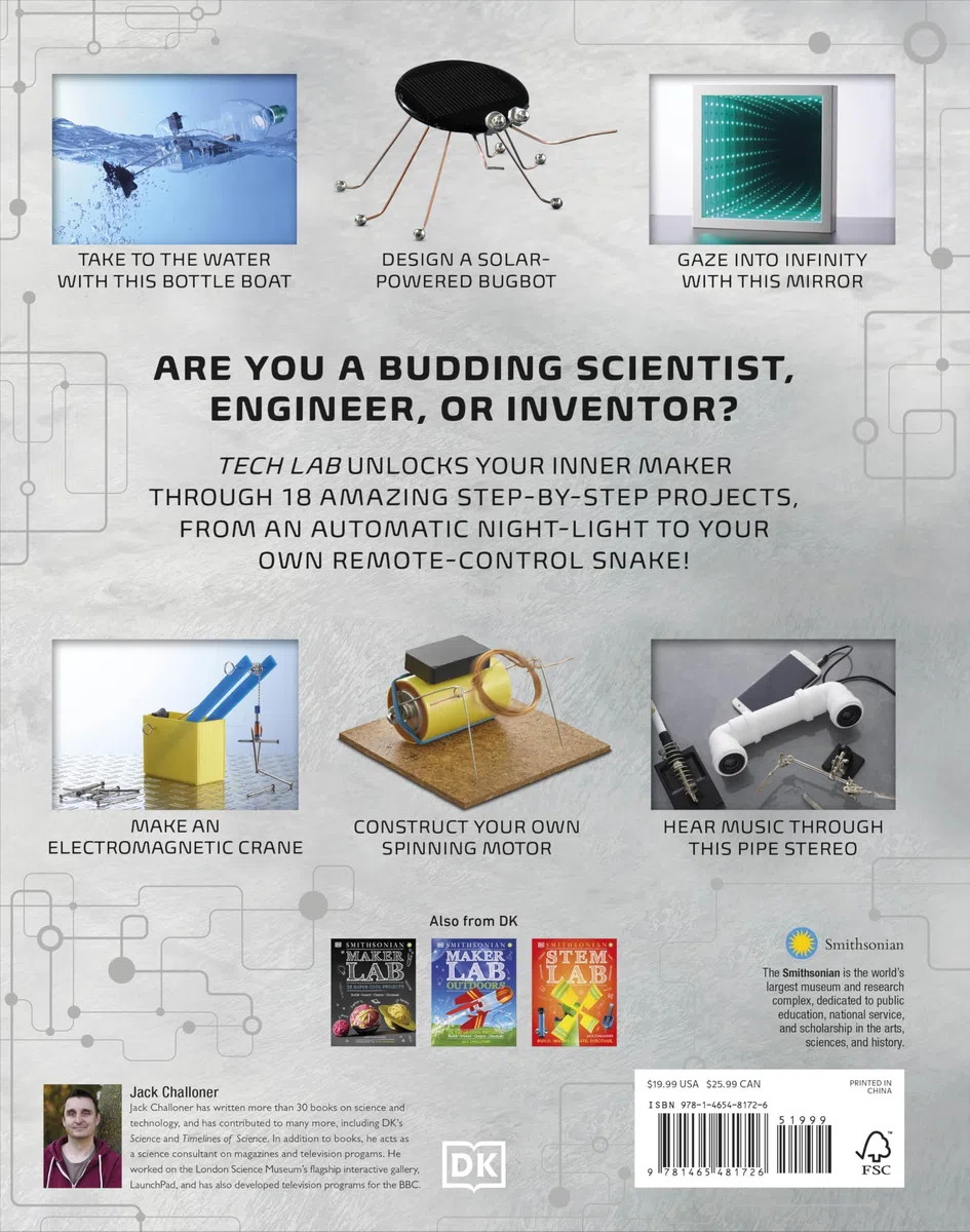 Tech Lab: Awesome Builds for Smart Makers (DK Activity Lab)