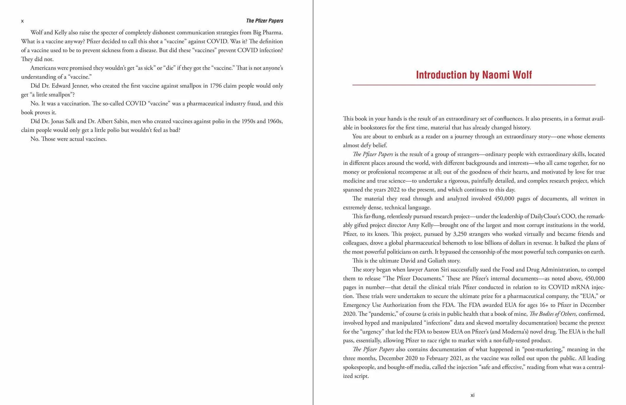 The Pfizer Papers: Pfizer's Crimes Against Humanity