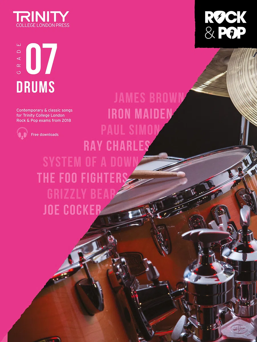 Trinity College London Rock & Pop 2018 Drums Grade 7 (Trinity Rock & Pop)